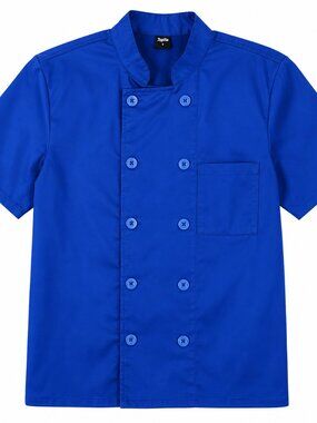 TopTie Classic double-breasted chef coat design